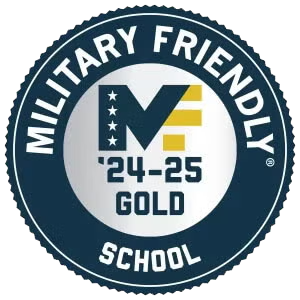 Military Friendly School 2024-2025 Winner Badge